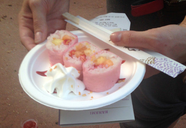 The Frushi is so good!