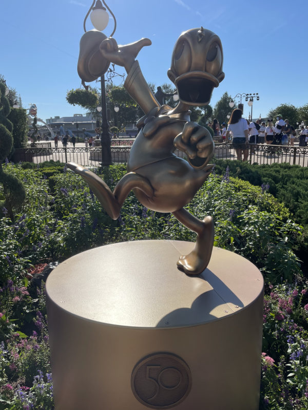 Donald Duck (4) is excited to celebrate 50 years!