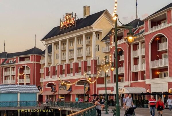 Hotel on a Boardwalk