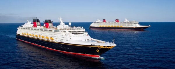 Disney Cruise Line Magic and Dream.  Photo credit © Disney Enterprises, Inc. All rights reserved.
