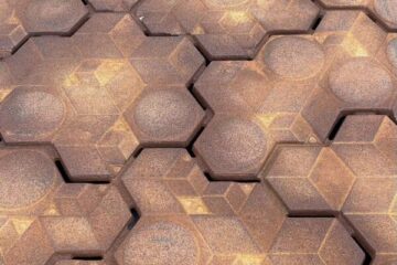 Dreamers Point Walkway Tiles. Photo Credit © Disney Enterprises, Inc. All Rights Reserved.