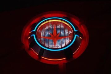 Guardians of the Galaxy interior. Photo credits (C) Disney Enterprises, Inc. All Rights Reserved