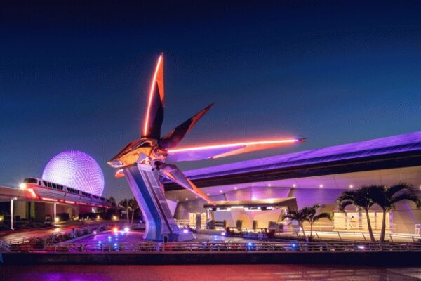 EPCOT'S Guardians of the Galaxy: Cosmic Rewind. Photo Credit © Disney Enterprises, Inc. All Rights Reserved.