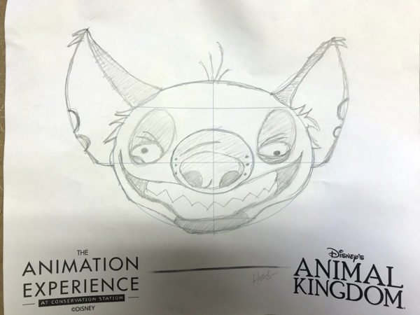 Live Video – Let's learn to draw a Disney character in The Animation  Experience in Disney's Animal Kingdom – World Of Walt