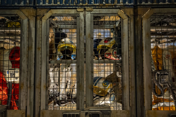 As you move through the queue, you’ll see flight suits and other military equipment inside the Resistance encampment. Photo credits (C) Disney Enterprises, Inc. All Rights Reserved.