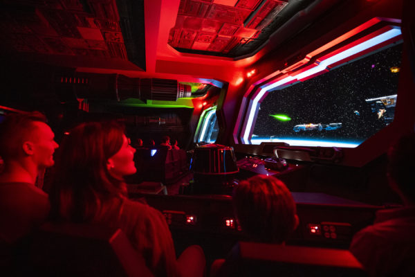 Before you escape, you’ll dodge huge turbolaser cannons. Photo credits (C) Disney Enterprises, Inc. All Rights Reserved.