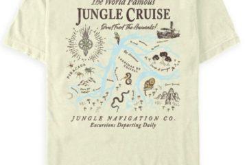 The World Famous Jungle Cruise Map T-Shirt