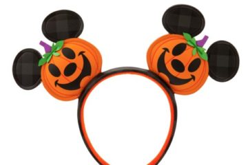 Mickey Mouse Jack-o'-Lantern Ear Headband $29.99. Photo credits (C) Disney Enterprises, Inc. All Rights Reserved