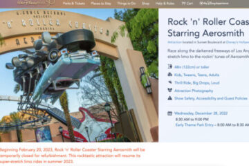The Landing Page For Rock 'n' Roller Coaster Starring Aerosmith