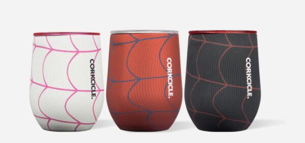 Spider-man Stemless Set (3). Photo credits © Disney Enterprises, Inc. All Rights Reserved.
