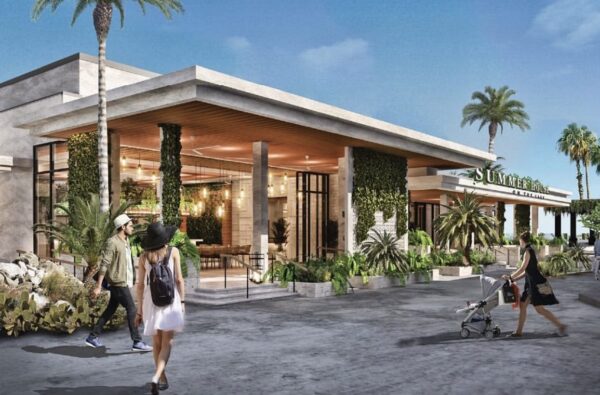 Concept art for Summer House on the Lake, which will open in Disney Springs in 2023. Photo credit © Disney Enterprises, Inc. All rights reserved.