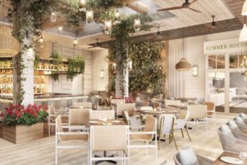 Concept art. Summer House on the Lake Disney Springs. Photo credit © Disney Enterprises, Inc. All rights reserved.