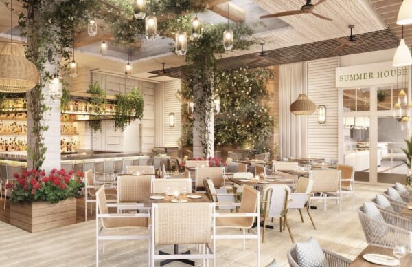 Concept art. Summer House on the Lake Disney Springs. Photo credit © Disney Enterprises, Inc. All rights reserved.