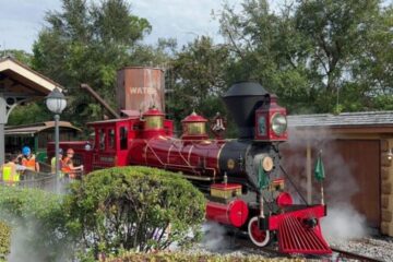 Walt Disney World Railroad Train. Photo Credit © Disney Enterprises, Inc. All Rights Reserved.