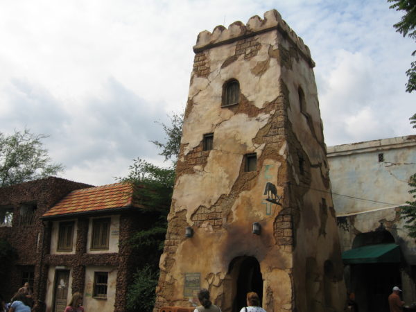 Harambe Fort plays an important part in the backstory of the land, and it also provides a great place to rest and get away from the crowds.