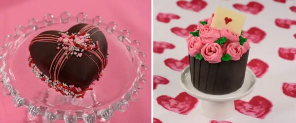 Almond Cheesecake Heart. Photo Credit © Disney Enterprises, Inc. All Rights Reserved.