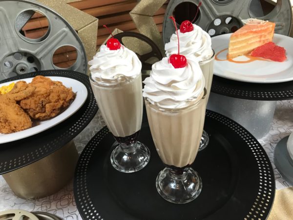 A milkshake is a great way to turn a meal at the 50s Prime Time Cafe into a party!