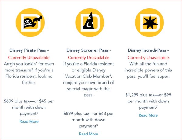 Annual Pass sales are paused. Photo credits (C) Disney Enterprises, Inc. All Rights Reserved 