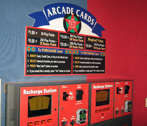 Disney is removing chargeable arcade cards.