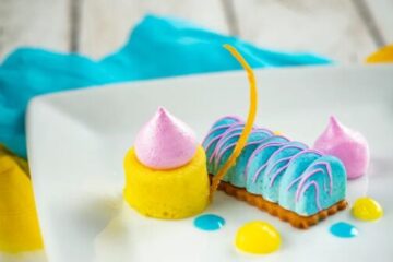 Art-inspired food menus. Photo Credit © Disney Enterprises, Inc. All Rights Reserved.