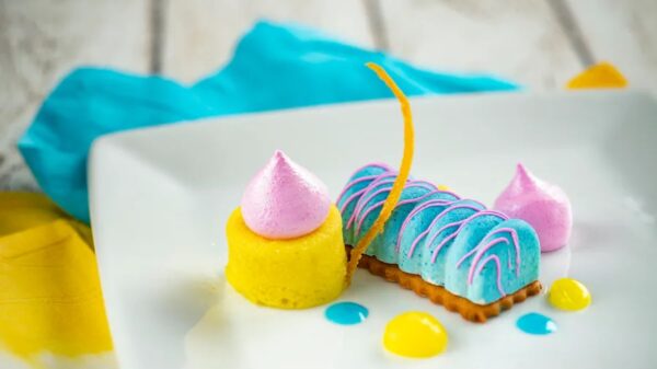 Art-inspired food menus. Photo Credit © Disney Enterprises, Inc. All Rights Reserved.