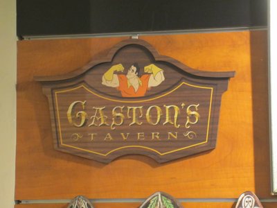 The Gaston's Tavern sign that you can buy.  No antlers or steins.