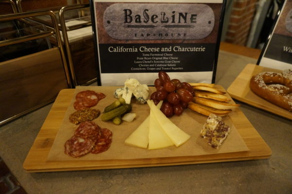 I tried the charcuterie and it was great. And who doesn't love saying the word charcuterie??