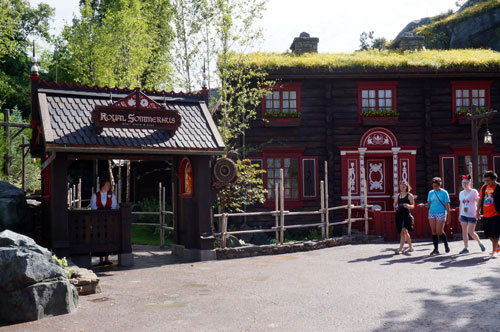 Frozen comes to life in the Epcot Norway pavilion.