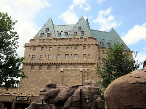 Is the soup more famous that the attraction in the Canada pavilion?