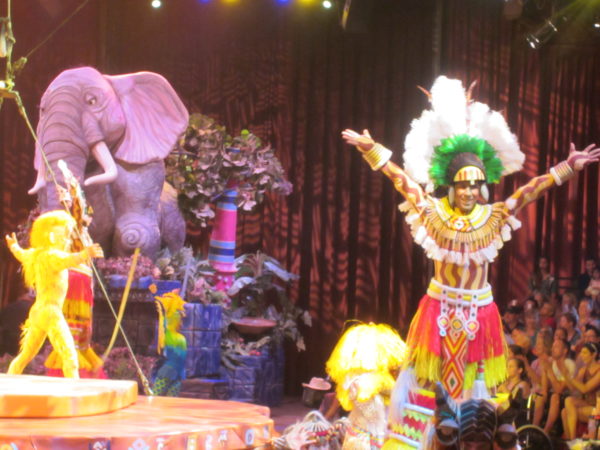 The Festival of the Lion King has a lot of pageantry!