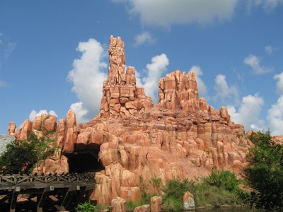 The peaks of Big Thunder Mountain take you to the American Southwest.