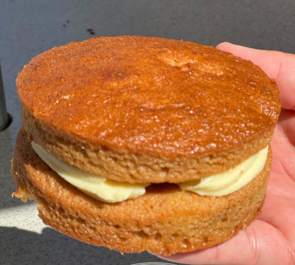 Carrot Cake Whoopie Pie at Trolley Car Cafe