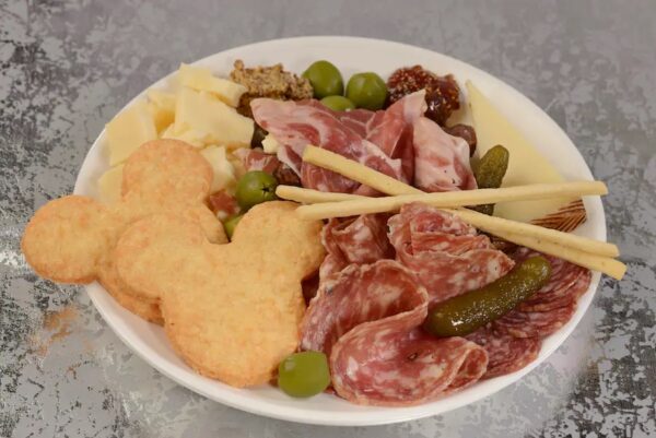 Celebration Charcuterie and Cheese. Photo Credit © Disney Enterprises, Inc. All Rights Reserved.