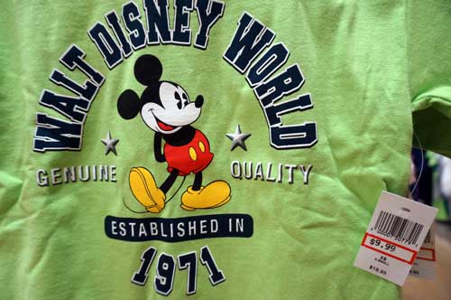 Here is another perfectly fine Mickey Mouse shirt.