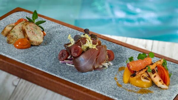 Ocean-inspired Charcuterie Board. Photo Credit © Disney Enterprises, Inc. All Rights Reserved.