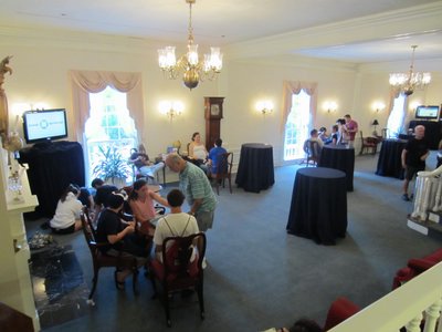 Much more room this year, and a great location too.