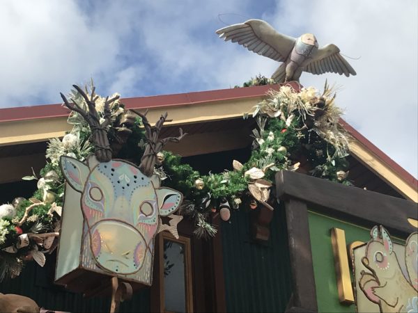 Check out the flying bird!