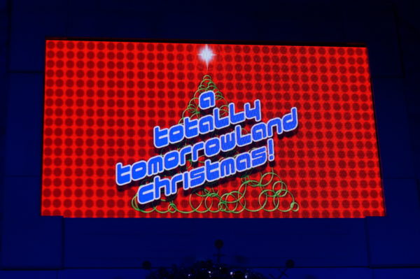 Super-high energy dancing is the centerpiece of Totally Tomorrowland Christmas.