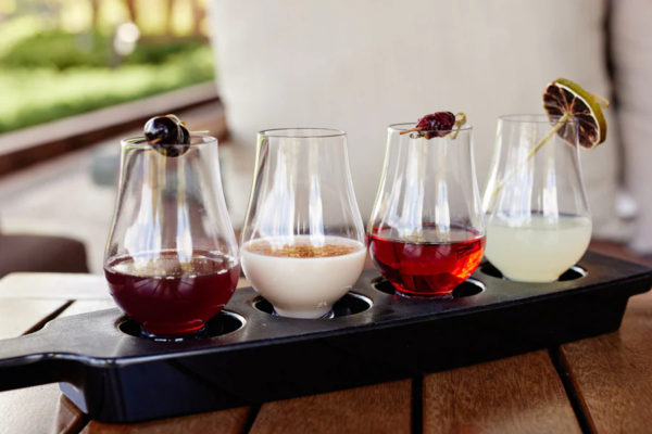 Martinis Around the World Flight from Geyser Point Bar & Grill. Photo credits (C) Disney Enterprises, Inc. All Rights Reserved 