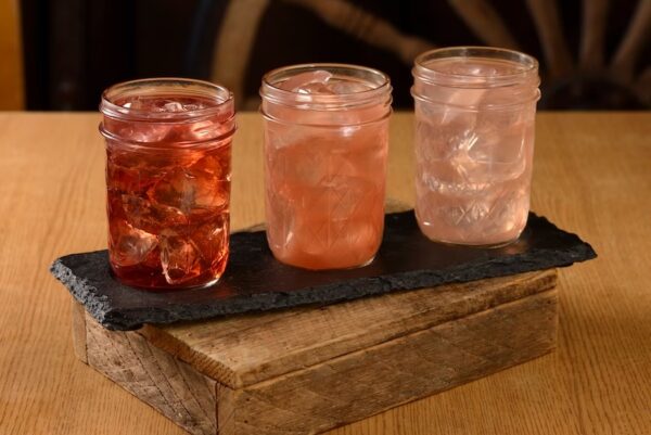 Moonshine cocktail flight. Photo Credit © Disney Enterprises, Inc. All Rights Reserved.