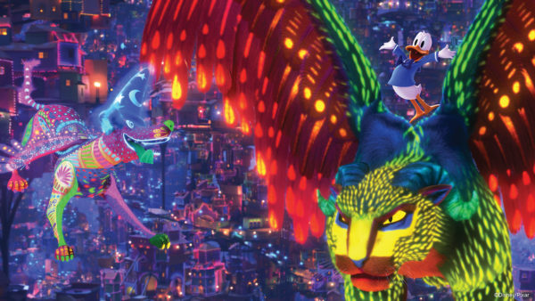 Donald Duck will be a big part of the new scene, just as he is integral to the current Mickey's Philharmagic story.