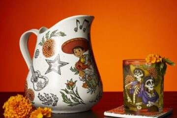 Coco Collection pitcher inspired by Disney and Pixar's Coco. Coming soon to shopDisney. Photo Credit © Disney Enterprises, Inc. All Rights Reserved.