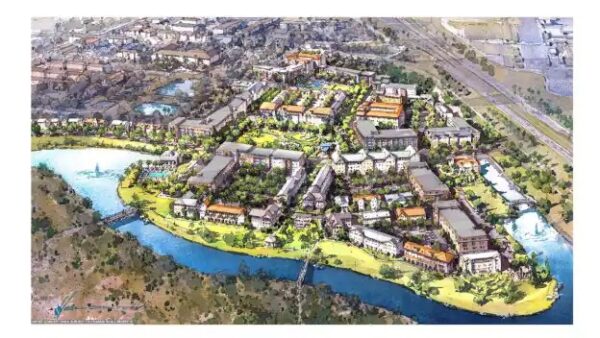Concept art for affordable housing project near Disney. Photo Credit © Disney Enterprises, Inc. All Rights Reserved.