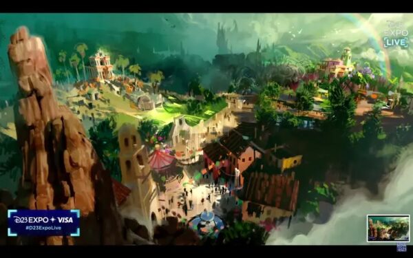 Concept art for new land at Disney's Magic Kingdom. Photo Credit © Disney Enterprises, Inc. All Rights Reserved.