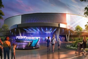Concept art. Test Track Reimagined. Photo Credit © Disney Enterprises, Inc. All Rights Reserved.