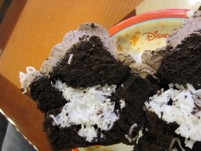 The inside is moist and full of real coconut. 