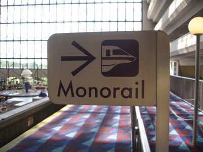 Disneys Contemporary Resort Monorail Service