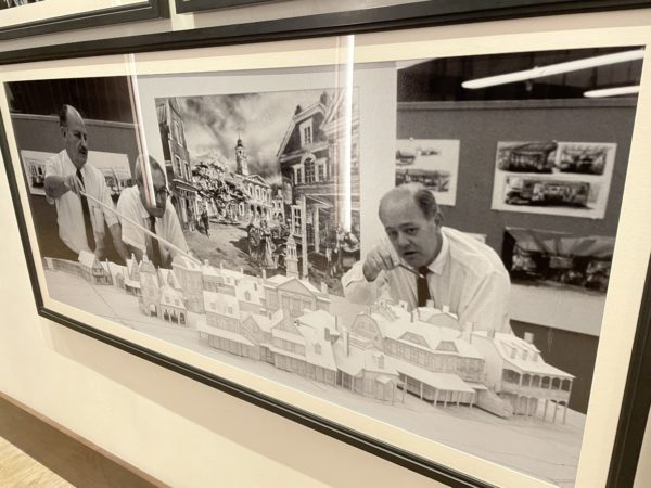 Models created during the design process of the Magic Kingdom.