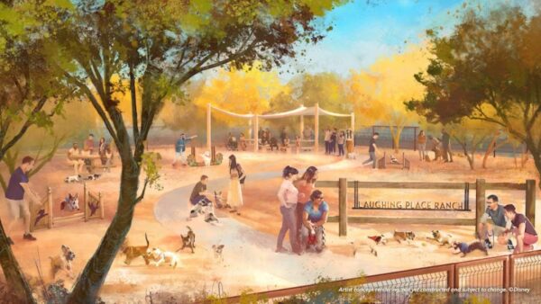 Laughing Place pet park. Photo credits (C) Disney Enterprises, Inc. All Rights Reserved 