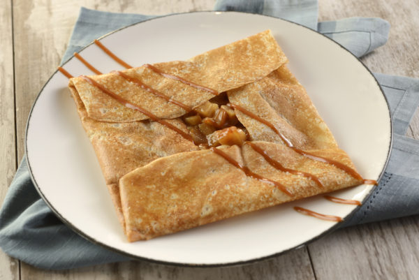 A crepe with apple filling - wow! Photo credits (C) Disney Enterprises, Inc. All Rights Reserved 